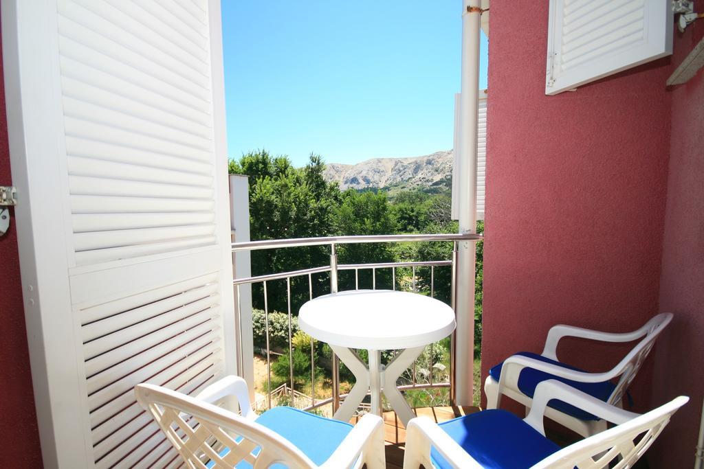 Apartment Mimoza 6, Baska, Krk Bagian luar foto